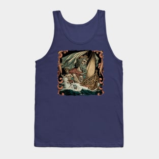 Water god art design gifts Tank Top